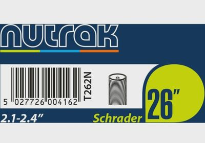 Nutrak Inner Tube 26 x 2.10-2.40 Schrader