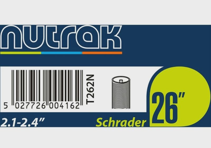 Nutrak Inner Tube 26 x 2.10-2.40 Schrader