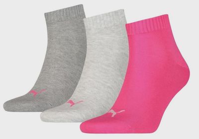 Puma Quarter Training Socks (3 Pair)