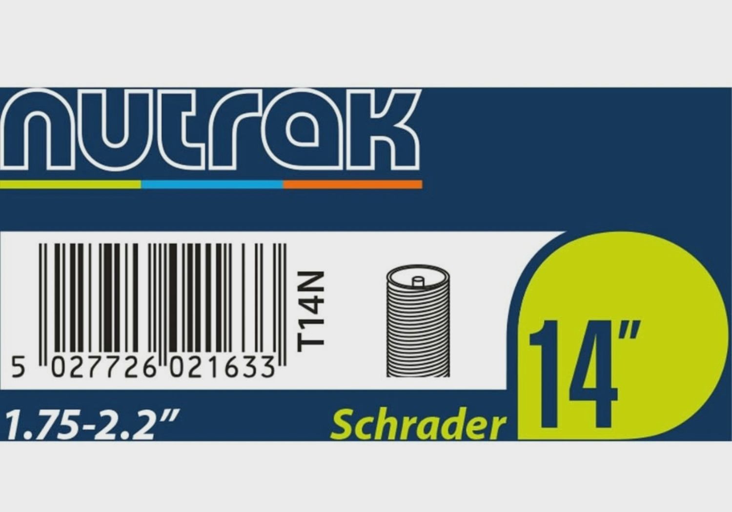 Nutrak Inner Tube 14 x 1.75-2.20 Schrader