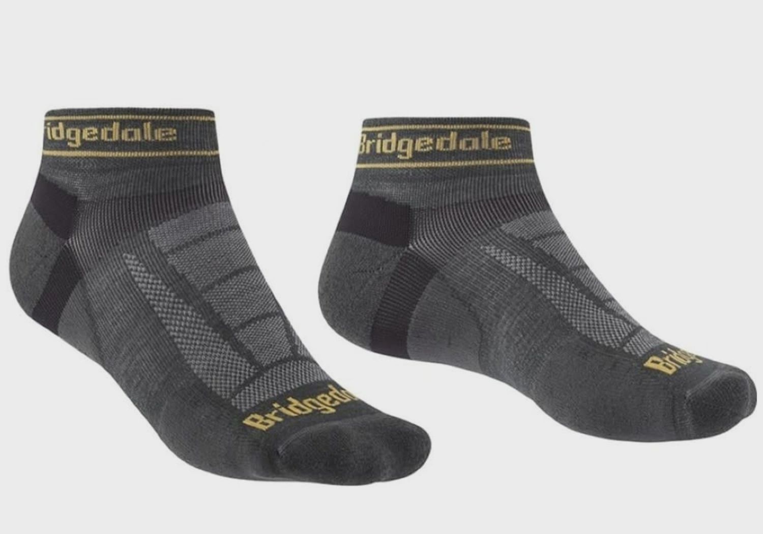 Bridgedale Trail Run Ultra Light T2 Merino Sport Low Sock, Size: L UK 9-11.5