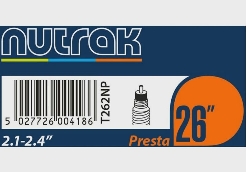 Nutrak Inner Tube 26 x 2.10-2.40 Presta