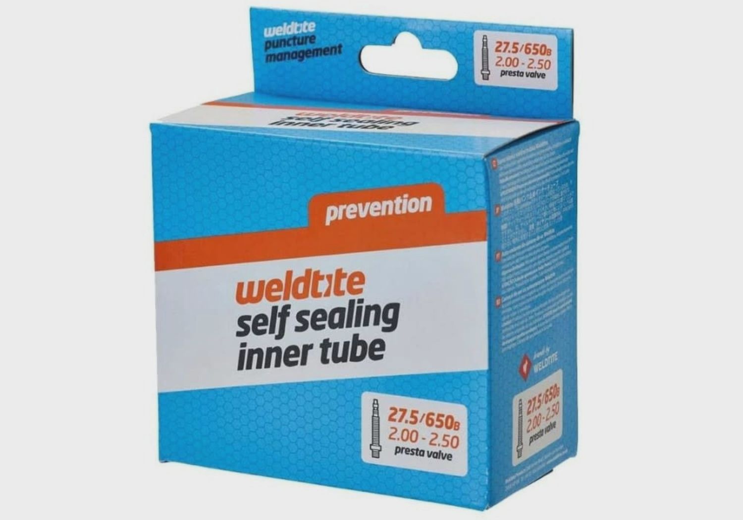 Weldtite Self Sealing Inner Tube 27.5 x 2.0-2.5 Schrader