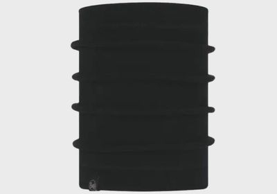 Buff Polar Neck Warmer Solid Black