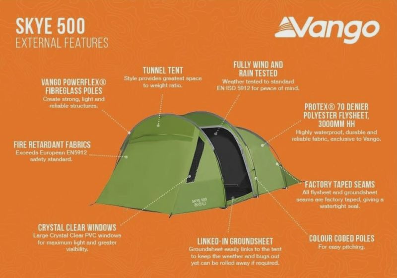 Vango Skye 500 Tent