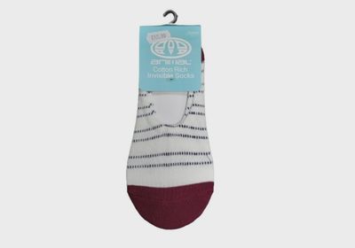 Animal Cotton Rich Invisible Socks UK 4-7