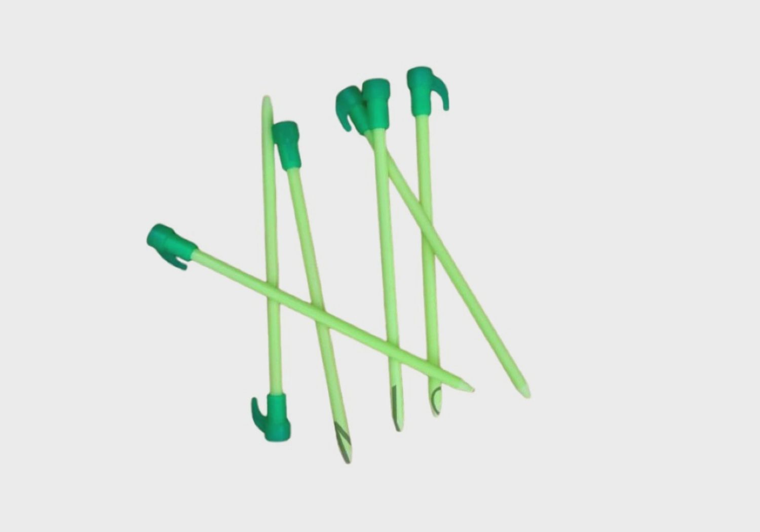Highlander Flourescent Tent Pegs 6Pk