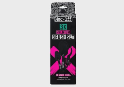 Muc-Off 3x Premium Brush Kit