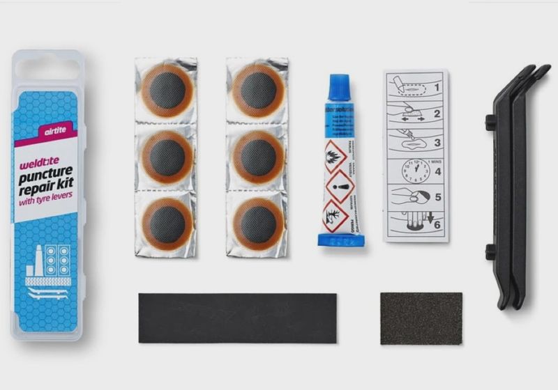 Weldtite Airtite Puncture Repair Kit with Tyre Levers