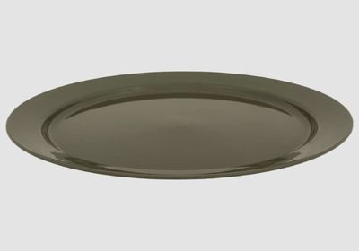 Highlander 24cm Flat Plate Olive