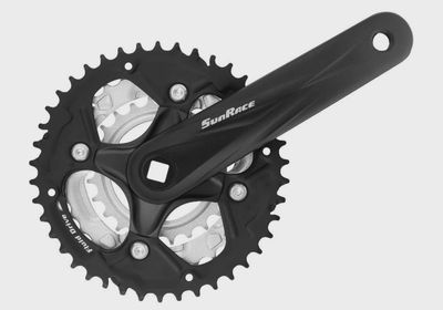 SunRace FCM500 Chainset 7- Speed 42/34/24T 170mm