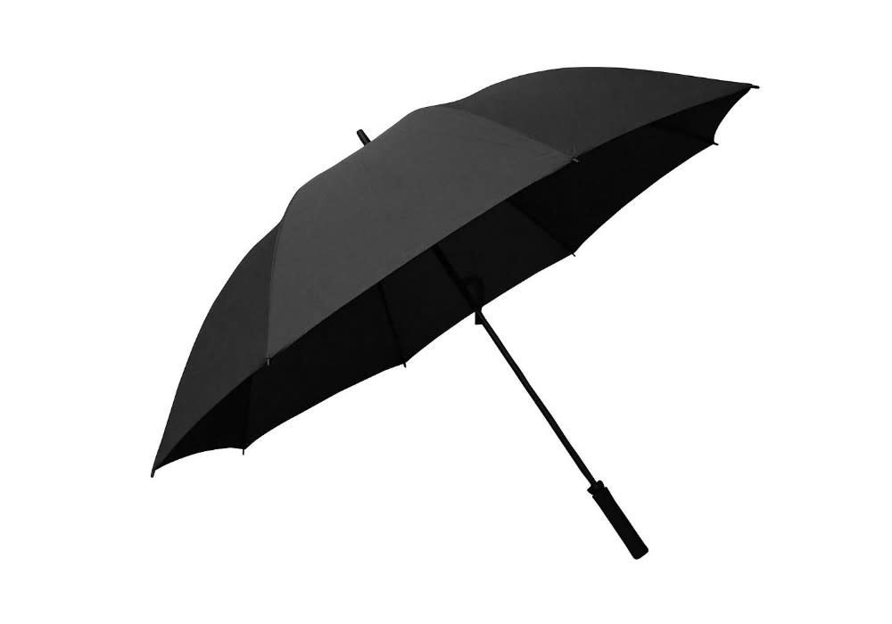 Fibreglass Golf Umbrella, Colour: Black