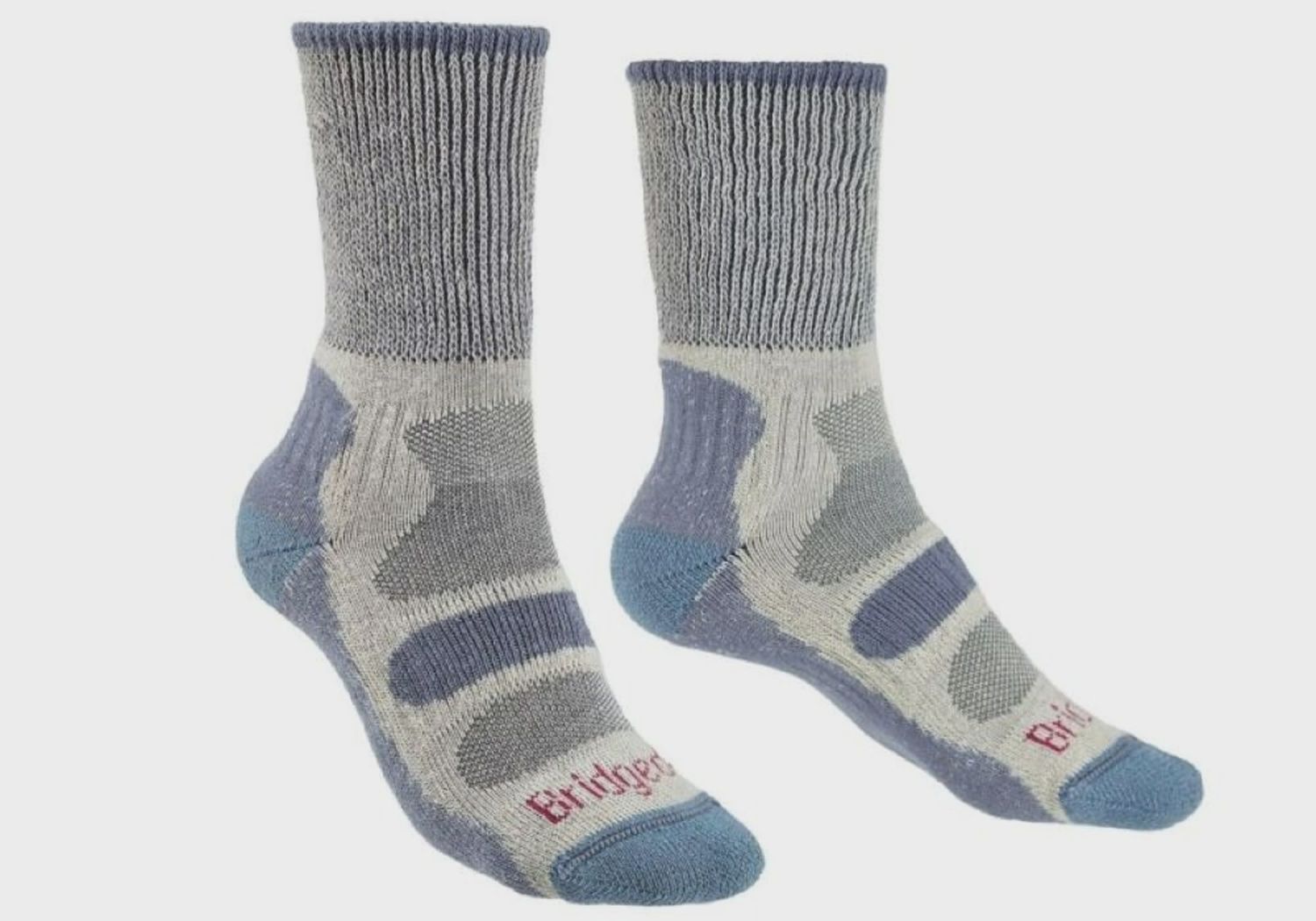 Bridgedale Women's Hike Lightweight Cotton Cool Comfort Boot Sock, Size: S UK 3-4.5