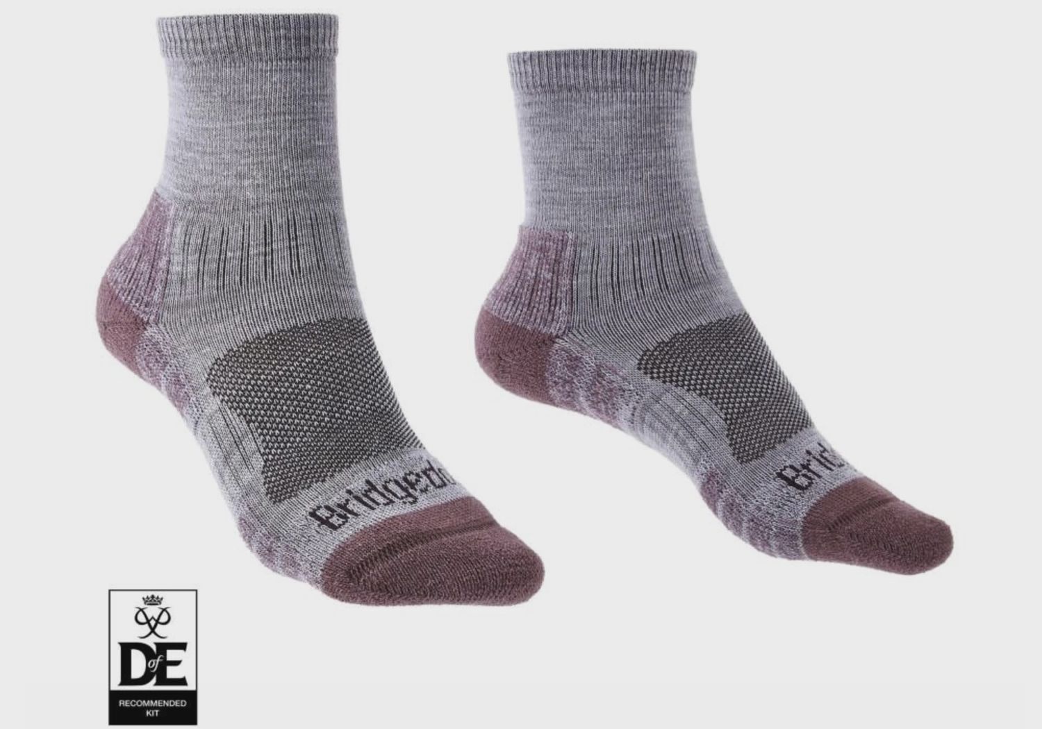 Bridgedale Women's Hike Lightweight Merino Performance 3/4 Crew Sock, Size: M UK 5-6.5