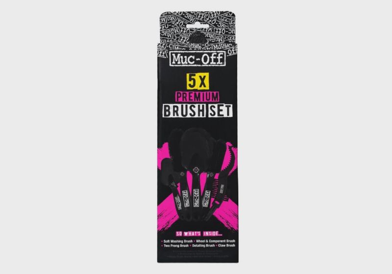 Muc-Off 5x Premium Brush Kit