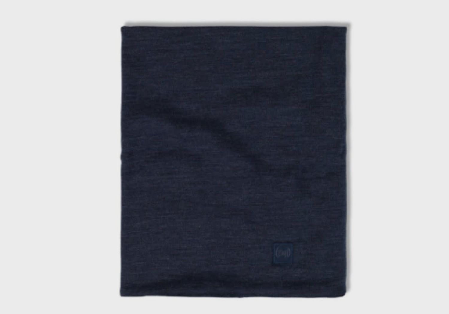 Buff Merino Heavyweight Neck Warmer Solid Indigo