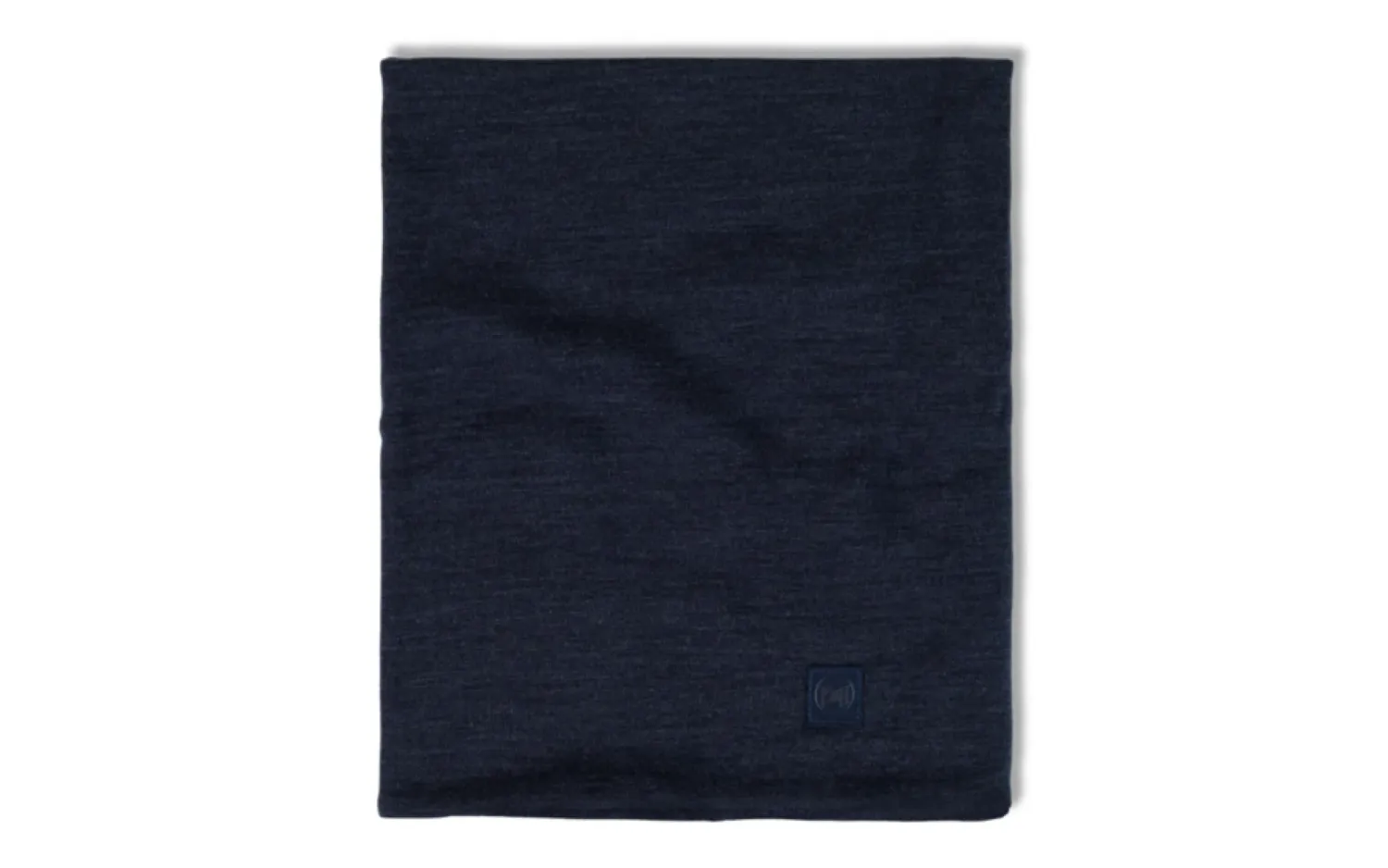 Buff Merino Heavyweight Neck Warmer, Colour: Solid Indigo