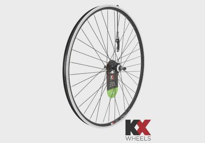 KX Road 700c Doublewall Q/R Screw-On Rear Wheel