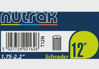Nutrak Inner Tube 12 x 1.75-2.20 Schrader