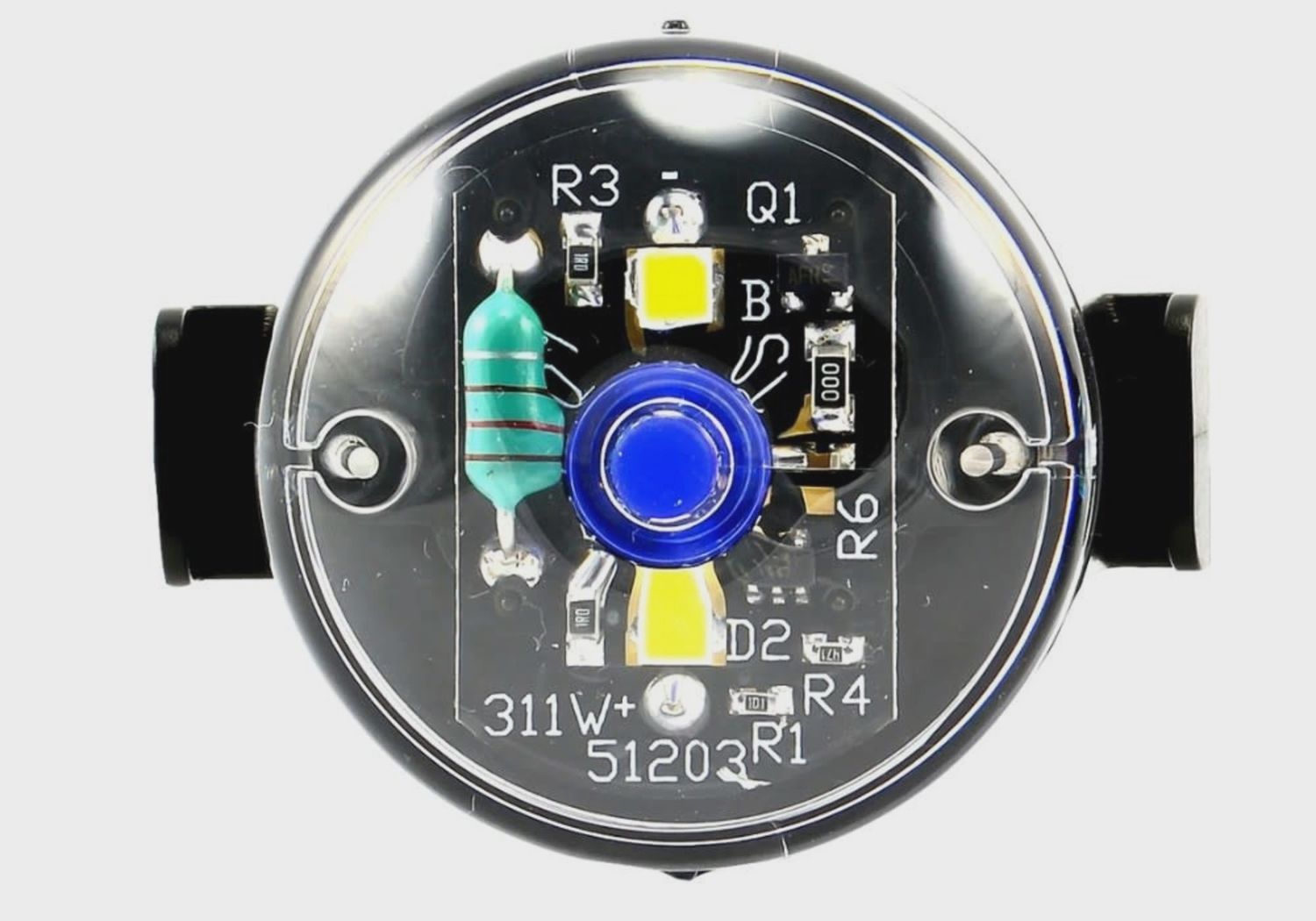 Smart Round Mini Front Safety Light