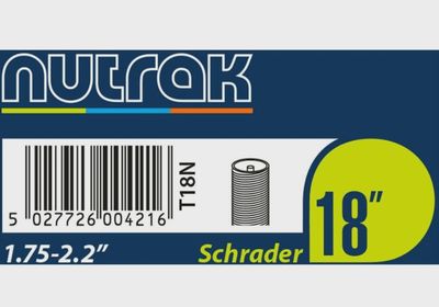 Nutrak Inner Tube 18 x 1.75-2.20 Schrader