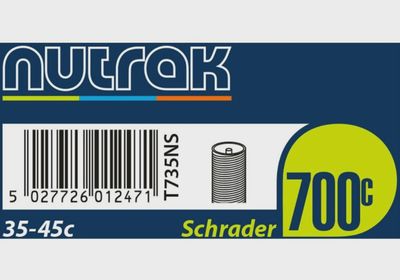 Nutrak Inner Tube 700 x 35-45c Schrader