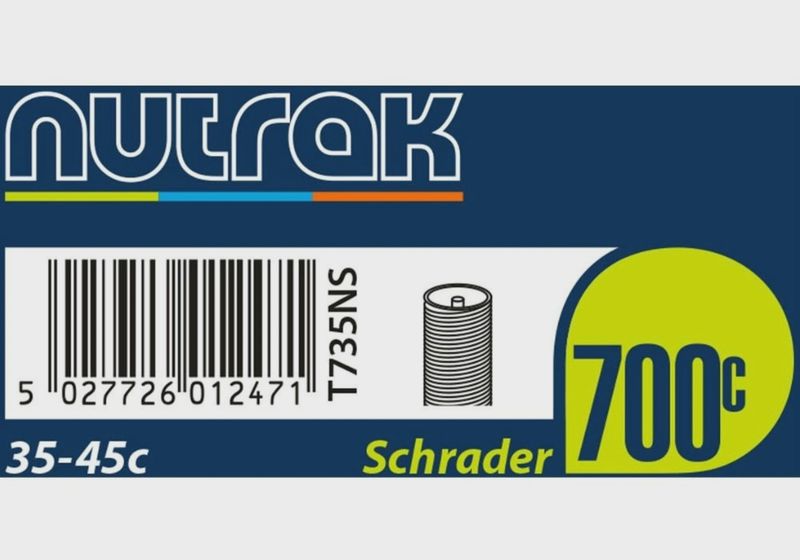 Nutrak Inner Tube 700 x 35-45c Schrader