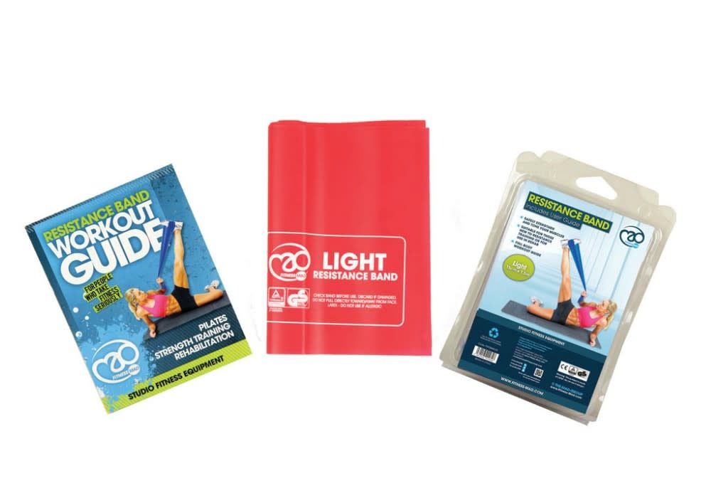 Fitness Mad Resistance Band 15cm x 1.5m, Size: Light