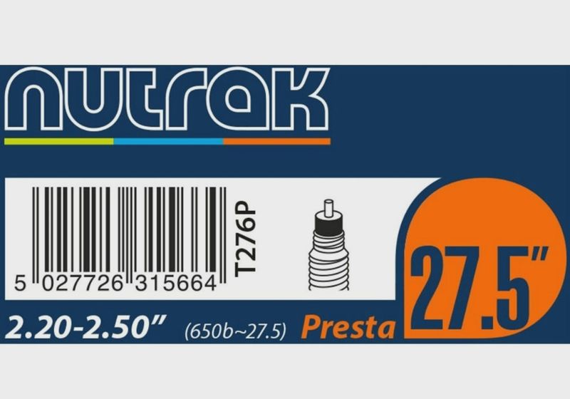 Nutrak Inner Tube 27.5 x 2.20-2.50 Presta