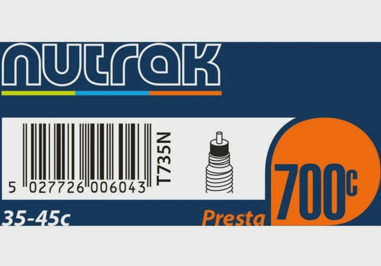Nutrak Inner Tube 700 x 35-45c Presta