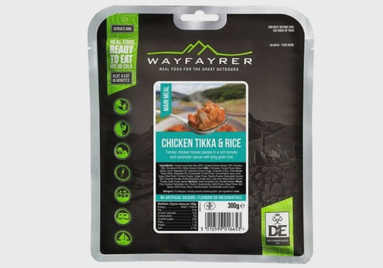 Wayfayrer Foods Chicken Tikka &amp; Rice