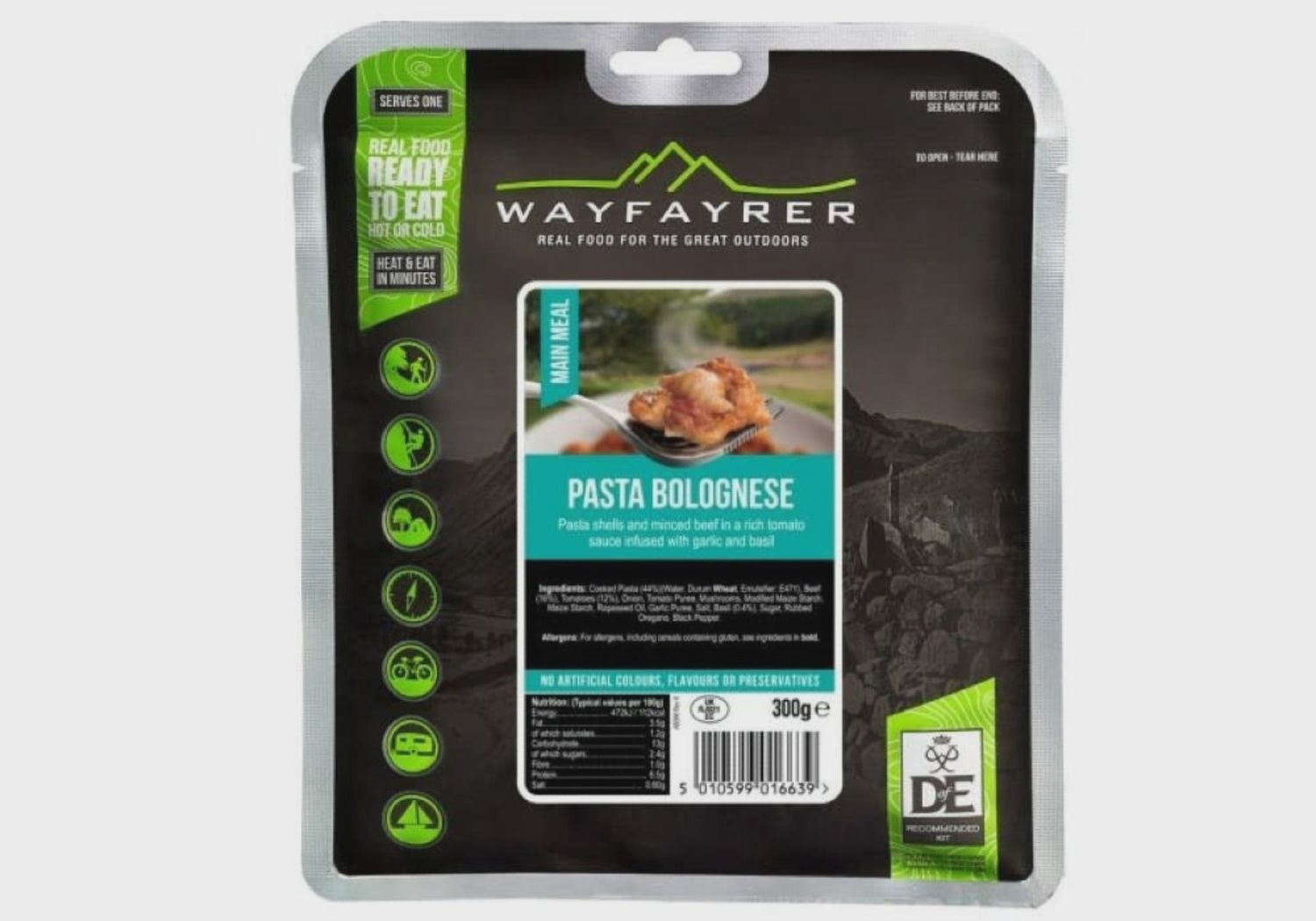 Wayfayrer Foods Pasta Bolognese