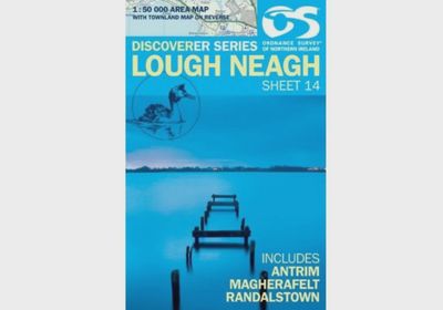 OS Discoverer Series Map Lough Neagh 1:50 000 Sheet 14