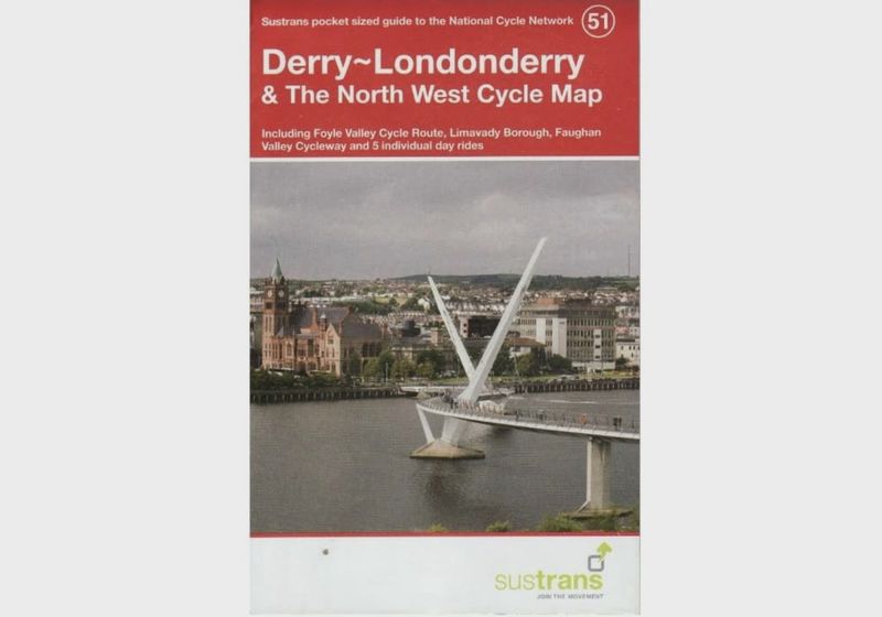 Sustrans Derry/Londonderry &amp; The North West Cycle Map