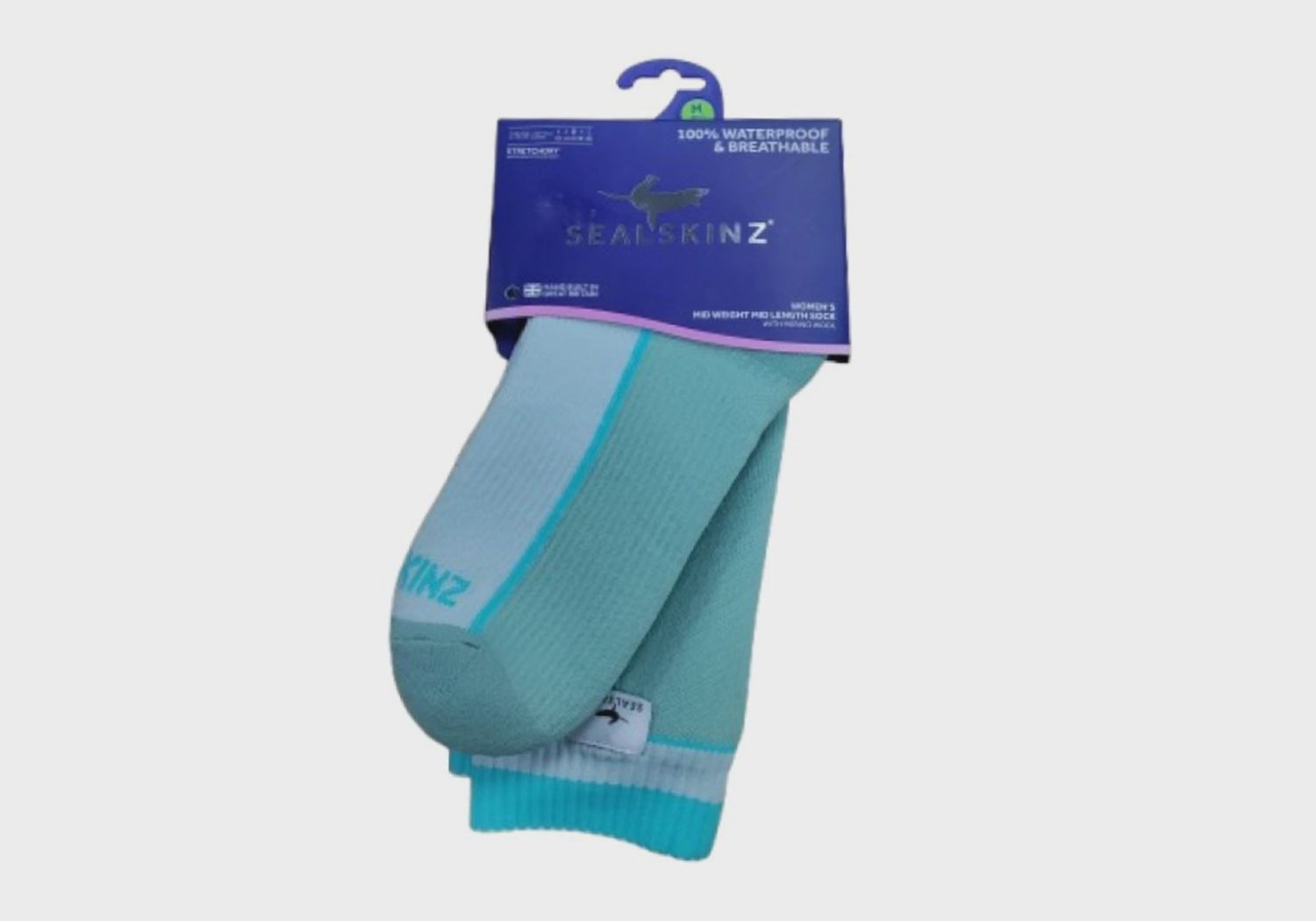 SealSkinz Womens Mid weight Mid Length Sock