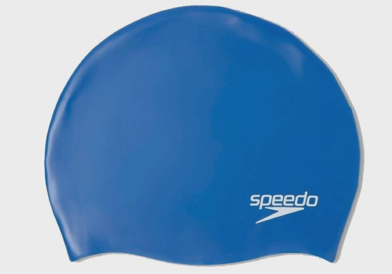 Speedo Plain Moulded Silicone Cap