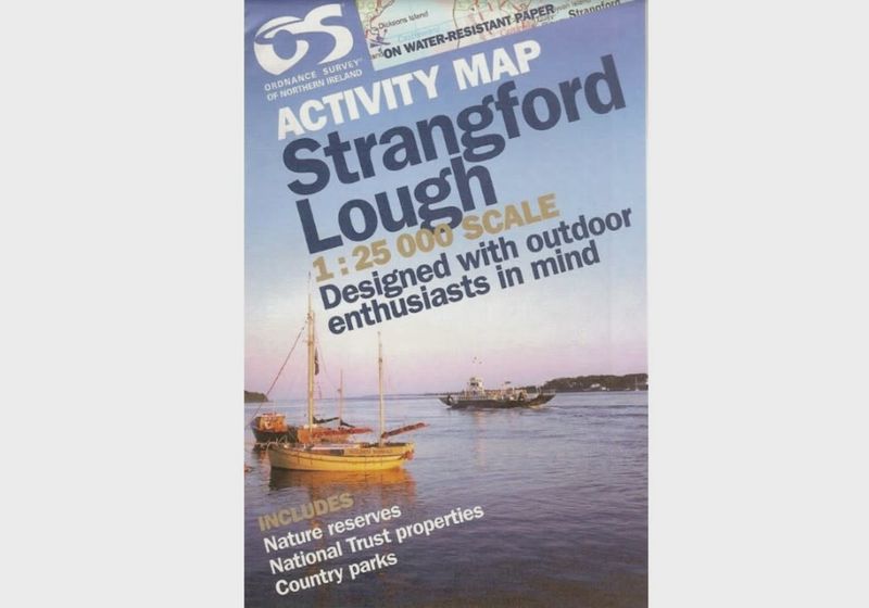 OS Activity Map Strangford Lough 1:25 000