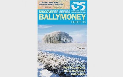 OS Discoverer Series Map Ballymoney 1:50 000 Sheet 08