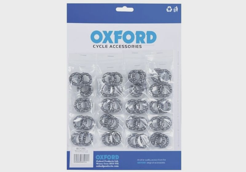Oxford Caged Ball Bearings 1/4" x 7