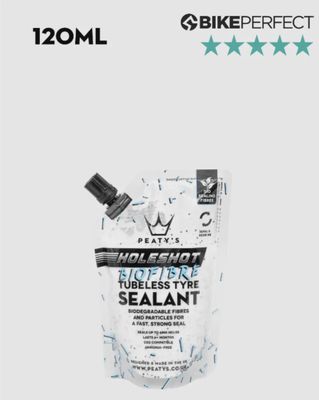 Peaty's Holeshot BioFibre Tubeless Tyre Sealant