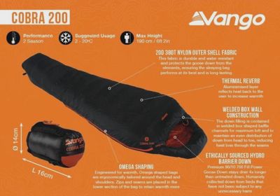 Vango Cobra 200 Sleeping Bag