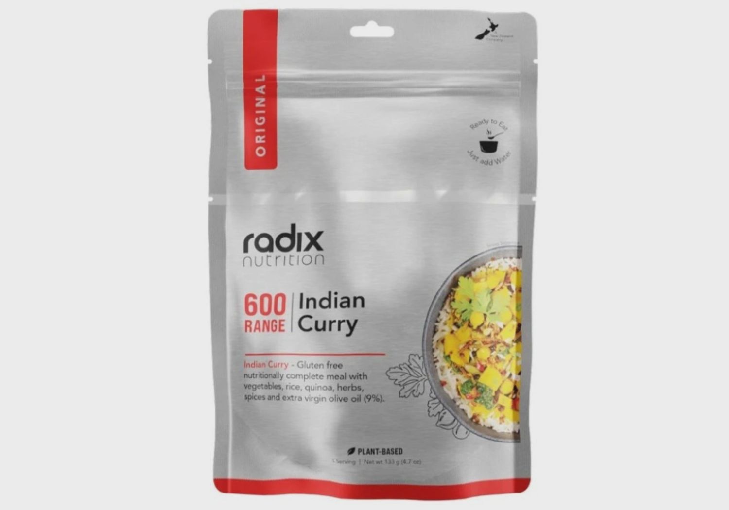 Radix Nutrition Indian Curry Meal 600Kcal
