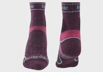 Bridgedale Women's Trail Run Ultra Light T2 Merino Sport 3/4 Crew