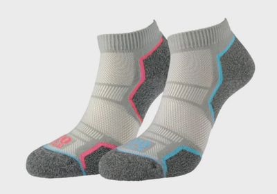 1000 Mile Women's Run Anklet Sock Twin Pack