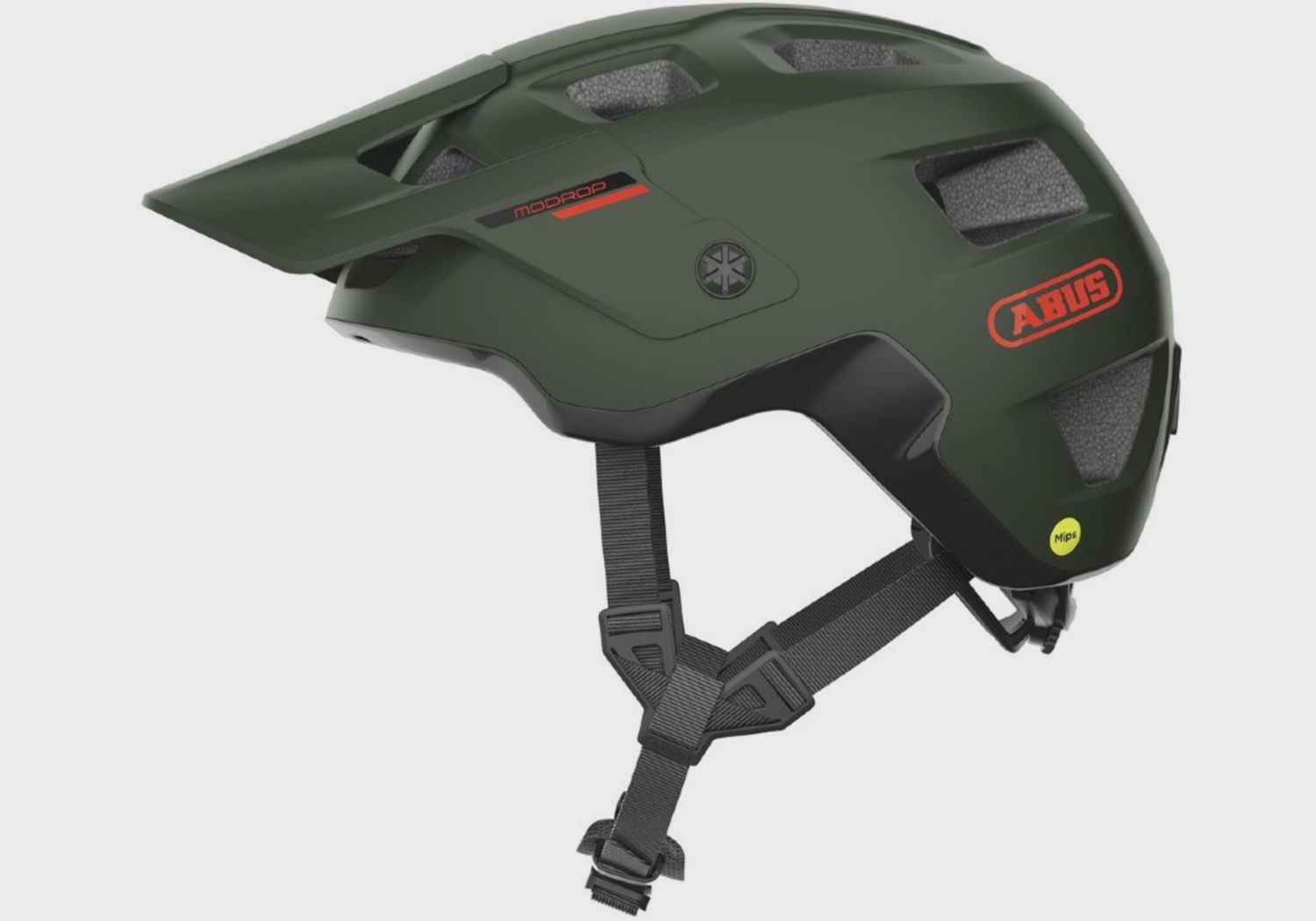 Abus MoDrop MIPS Helmet, Colour: Pine Green, Size: L 57-61cm