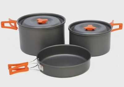 Vango Hard Anodised 4 Person Cook Kit