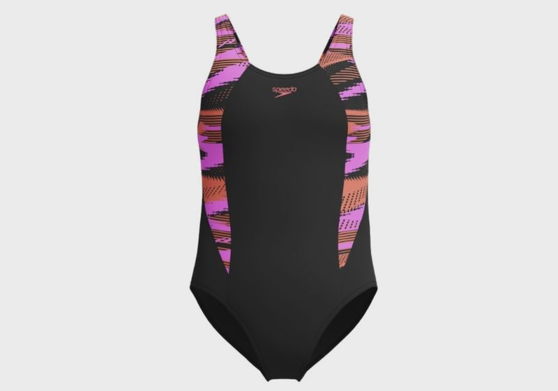 Speedo Girl's HyperBoom Splice Muscleback Swimsuit