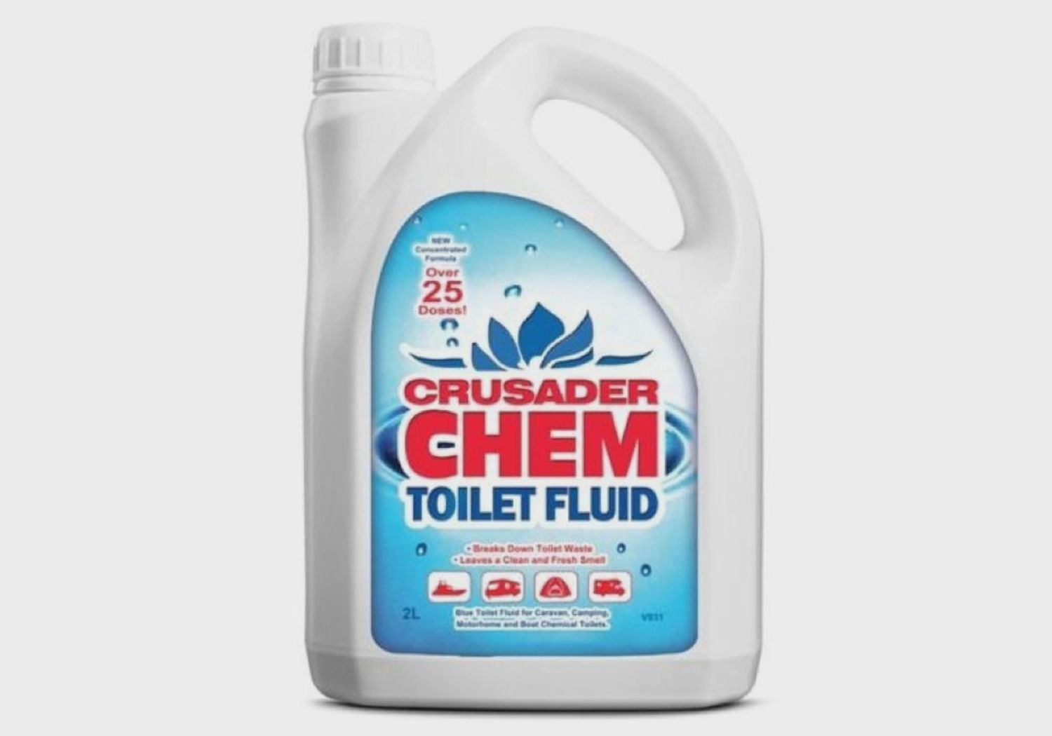 Crusader Chem Blue Toilet Fluid 2L