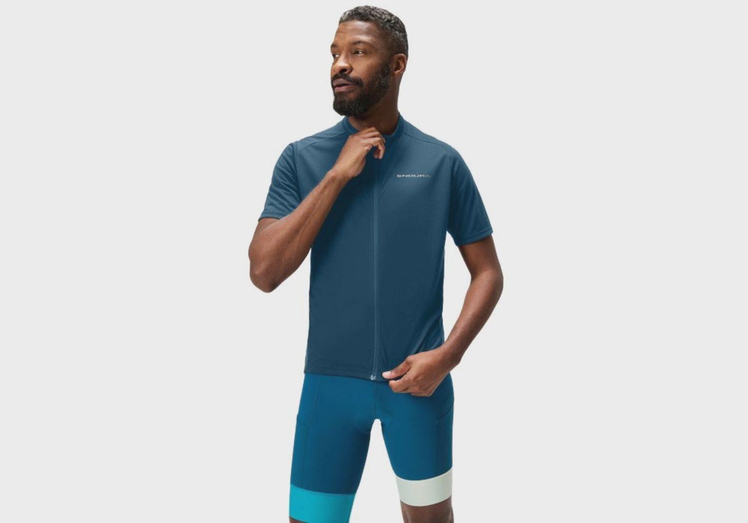 Endura Loop Short Sleeve Jersey, Colour: Barra Blue, Size: L