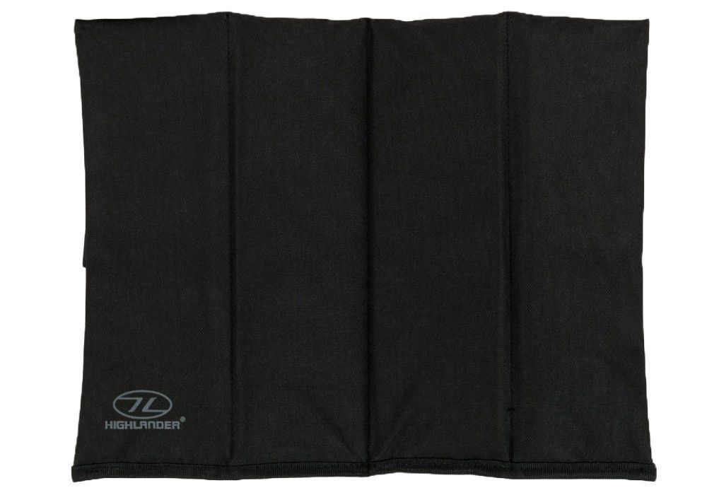 Highlander Folding Sit Mat, Colour: Black